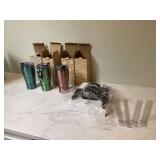 Primula travel mugs with added handles and straws Primula travel mugs with added handles and straws