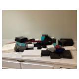 Various empty jewelry boxes Various empty jewelry boxes