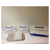 Lock & Lock pie carriers Secure transport for piesCupcake Lock & Lock pie carriers Secure transport for piesCupcake