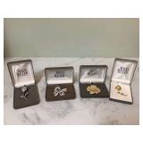 Crystal-encrusted statement pieces Crystal-encrusted statement pieces