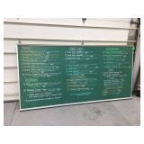 LARGE MENU CHALKBOARD - HOUSEHOLD MISC