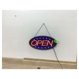 ELECTRIC “OPEN” SIGN(WORKS)