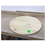 Oversized wooden board for food display