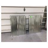 Galvanized pieces 28x36 dimensions