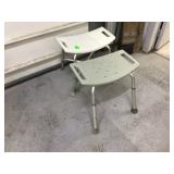 2 SHOWER STOOLS - MEDICAL SUPPLIES