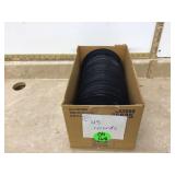 Variety of 45 RPM records including Blues Brothers Brenda Lee