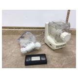 Popeil electric pasta maker with instructions and accessories