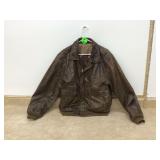 HUNT CLUB LEATHER JACKET-SIZE 44T