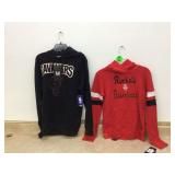 2 NEW WITH TAGS NBA HOODIES