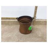 IMAX 631 Copper Cauldron with handle dent on bottom