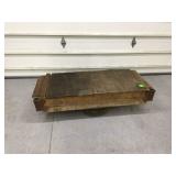 Antique industrial cart from Big Rapids MI