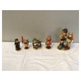 5 VINTAGE GOEBEL FIGURINES - FIGURINES