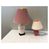 2 MID CENTURY MODERN TABLE LAMPS (WORK)