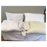 BED PILLOWS SHEETS AND MORE
