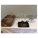 ASSORTED WINE GLASSES AND MORE - GLASS