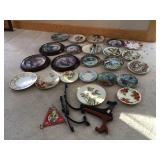 Various decorative plates