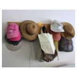 BICYCLE HELMET HATS AND TOTES