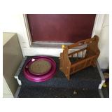 CAT TOY AND MAGAZINE RACK