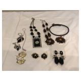 Stylish modern costume jewelry