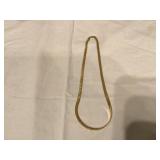 14 KARAT GOLD CHAIN - GOLD & SILVER