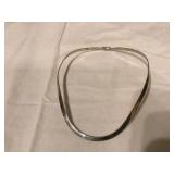 Beautiful silver necklace