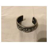 Stunning silver cuff bracelet