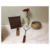 Collection of old miscellaneous objects Collection of old miscellaneous objects