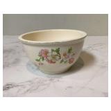Vintage 6 Homer Laughlin kitchen bowl Virginia Rose pattern oven Vintage 6 Homer Laughlin kitchen bowl Virginia Rose pattern oven