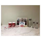 Classic Coke gift set with glasses Solo cups and mini beer mugs Classic Coke gift set with glasses Solo cups and mini beer mugs