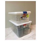 17 lead crystal candlesticks in 12qt tote with candles and candle 17 lead crystal candlesticks in 12qt tote with candles and candle