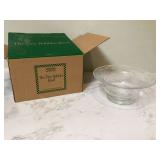 8 glass bowl by Southern Living at Home brand new 8 glass bowl by Southern Living at Home brand new