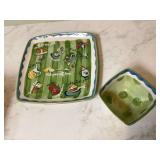 Brand new Southern Living at Home chip & dip set Brand new Southern Living at Home chip & dip set