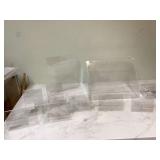 Multiple plastic tabletop displays Multiple plastic tabletop displays