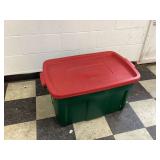 Large durable Rubbermaid storage bin Large durable Rubbermaid storage bin