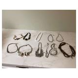 Various costume jewelry pieces Various costume jewelry pieces