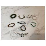 Various costume jewelry pieces Various costume jewelry pieces