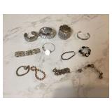 Various fake jewelry pieces Various fake jewelry pieces