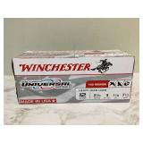 1 BOX OF 100 WINCHESTER 12-GAUGE 1 BOX OF 100 WINCHESTER 12-GAUGE