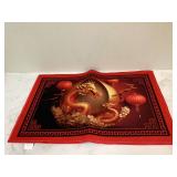NEW RED DRAGON FLOOR MAT - HOME DECOR NEW RED DRAGON FLOOR MAT - HOME DECOR