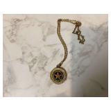 Antique WWI veterans medal and chain Antique WWI veterans medal and chain
