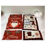 Decorative flags and cozy earmuffs Decorative flags and cozy earmuffs