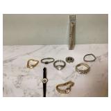 Old timepieces and jewelry pieces Old timepieces and jewelry pieces