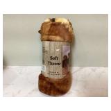 Cozy throw blanket with lab dogs pattern Cozy throw blanket with lab dogs pattern