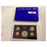 1972 US PROOF SET - COINS CURRENCY 1972 US PROOF SET - COINS CURRENCY