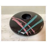VINTAGE 1980S ART POTTERY VASE VINTAGE 1980S ART POTTERY VASE