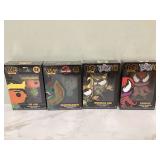 6 new Funko Pop pins assorted designs 3 size 6 new Funko Pop pins assorted designs 3 size