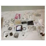 Fresh selection of varied costume jewelry Fresh selection of varied costume jewelry