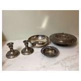 Silver-plated copper pieces around 5lbs Silver-plated copper pieces around 5lbs