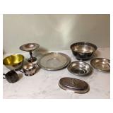 Silver plates on copper pieces weighing approximately 5lbs Silver plates on copper pieces weighing approximately 5lbs