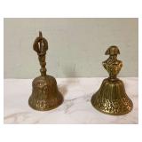 2 BRASS BELLS - COLLECTIBLES 2 BRASS BELLS - COLLECTIBLES